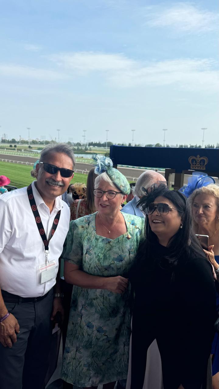 Aftab Hussain — campaign trail moment