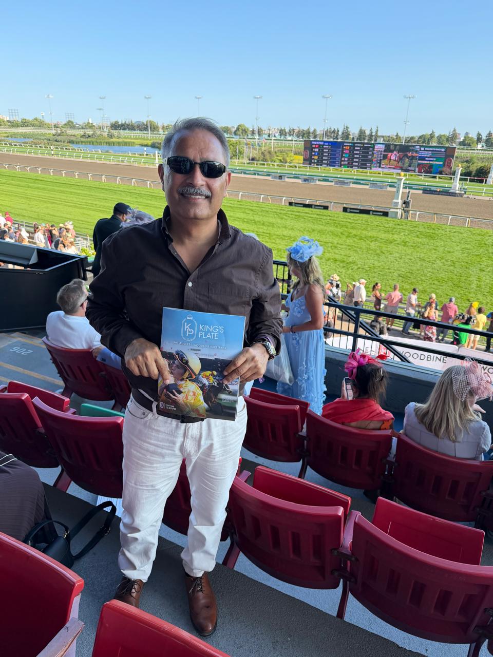 Aftab Hussain — campaign trail moment