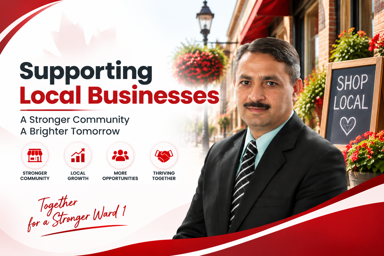 Supporting Local Businesses – Building a Stronger Ward 1 Community