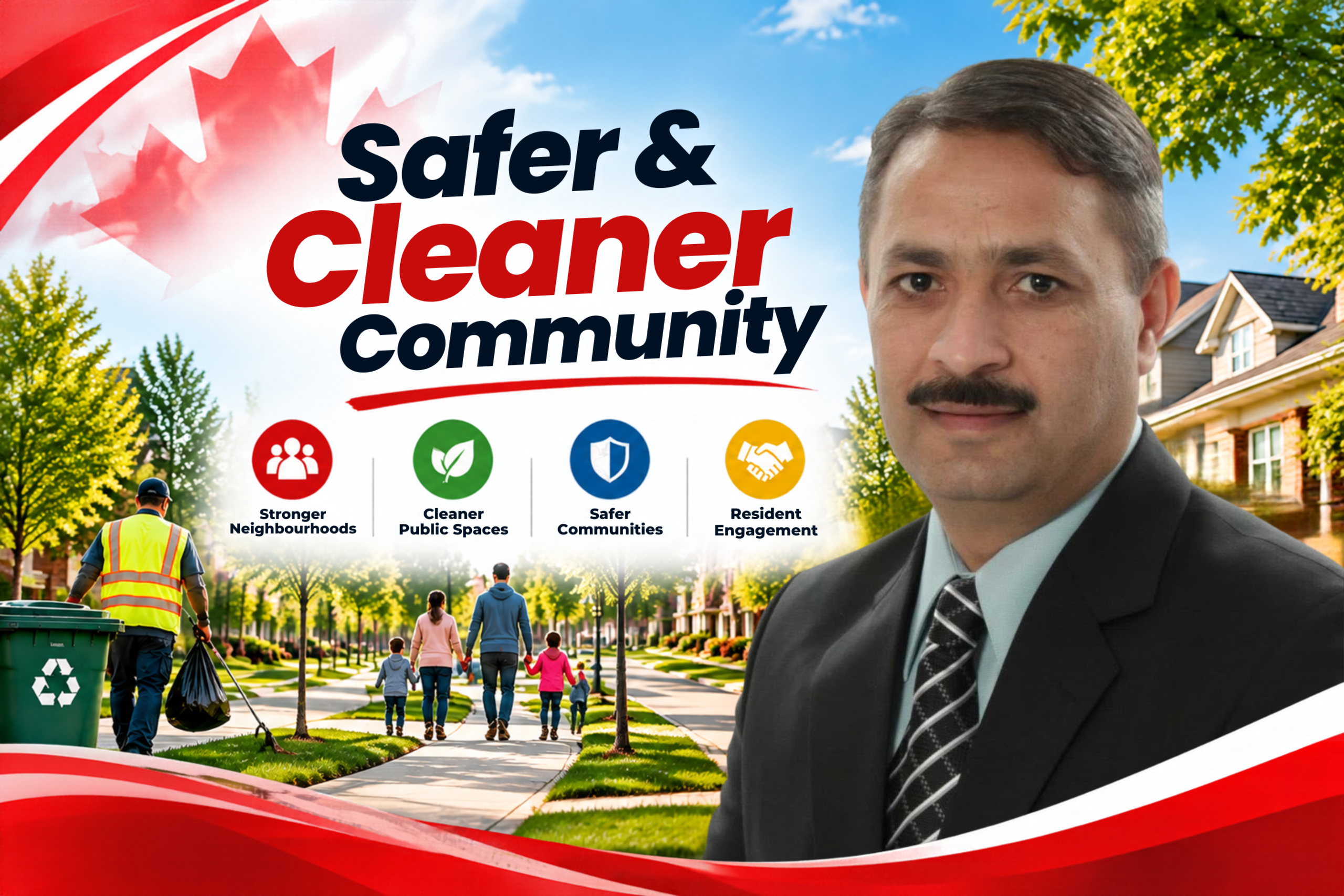 Safer & Cleaner Community – Building a Better Ward 1